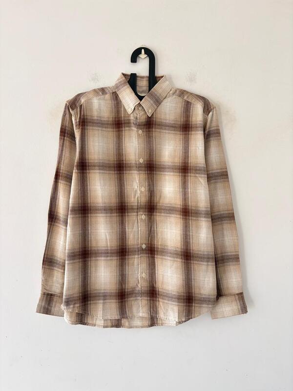 Beige & mocha flannels
