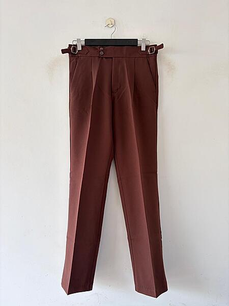 Cocoa roast gurkha pants