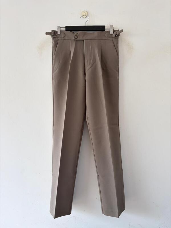 Smoke grey gurkha pants