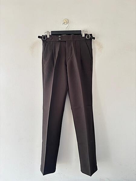 Dark brown gurkha pants