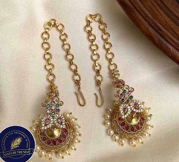 Adstone jhumka with matti
