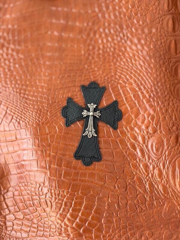 Amber saddle croc jacket