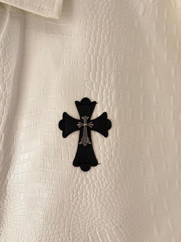 Ivory monarch croc jacket