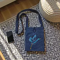 Zardozi Crane Sling Bag