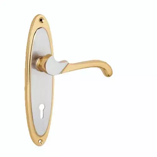 (3052) Palam M/L Set Brass Roma Gold Silver