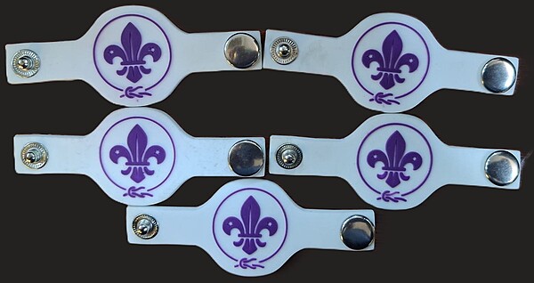 Woggle Silicon White 5pk