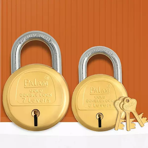 Palam Padlock Brass Gold Series