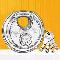 (2044) Palam Padlock Disc-SS 90mm