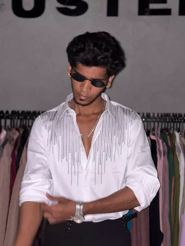 Pure pearl designer shirt