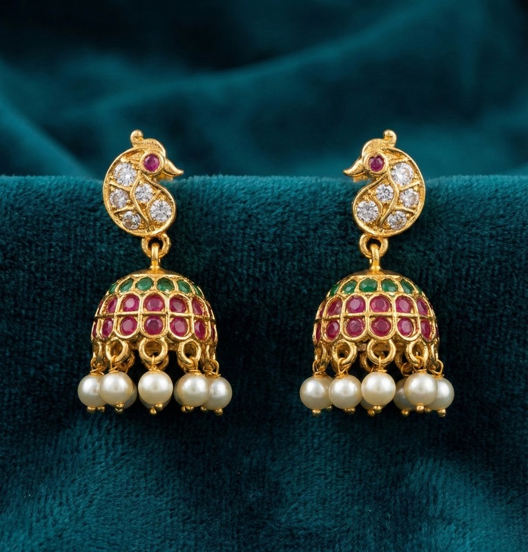 Traditional peacock-inspired design