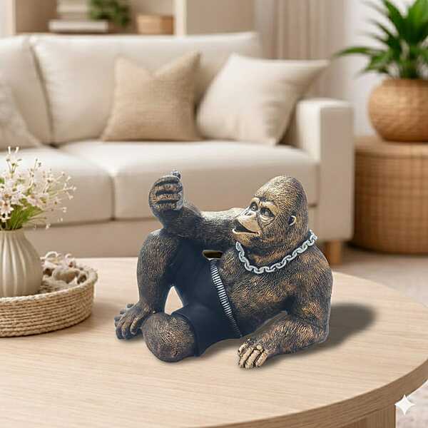 Cool Gorilla Figurine