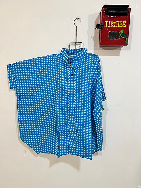 Junoon's Anti-Fit Shirt - Blue Gingham