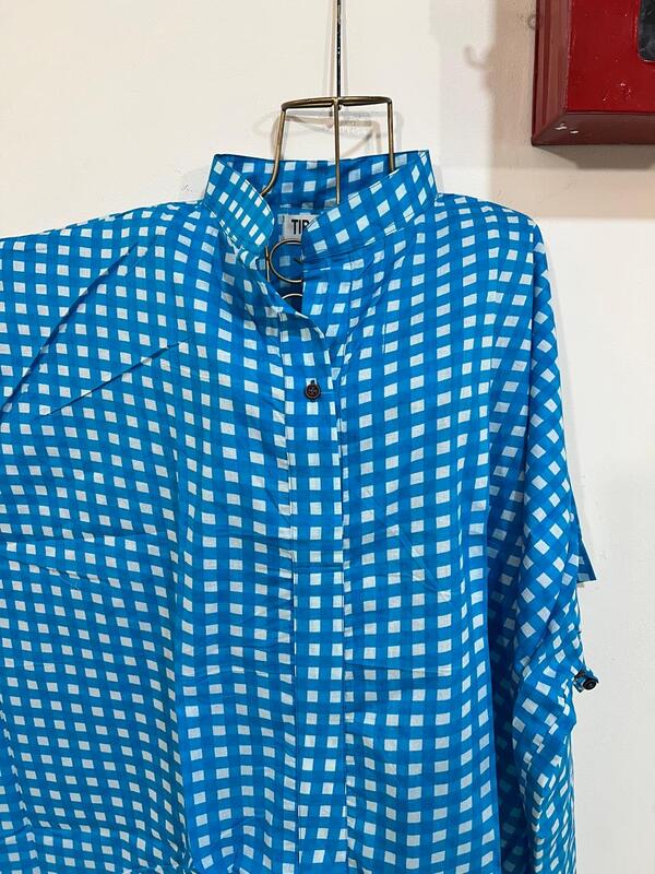 Junoon's Anti-Fit Shirt - Blue Gingham