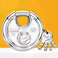 (2044) Palam Padlock Disc-SS 90mm