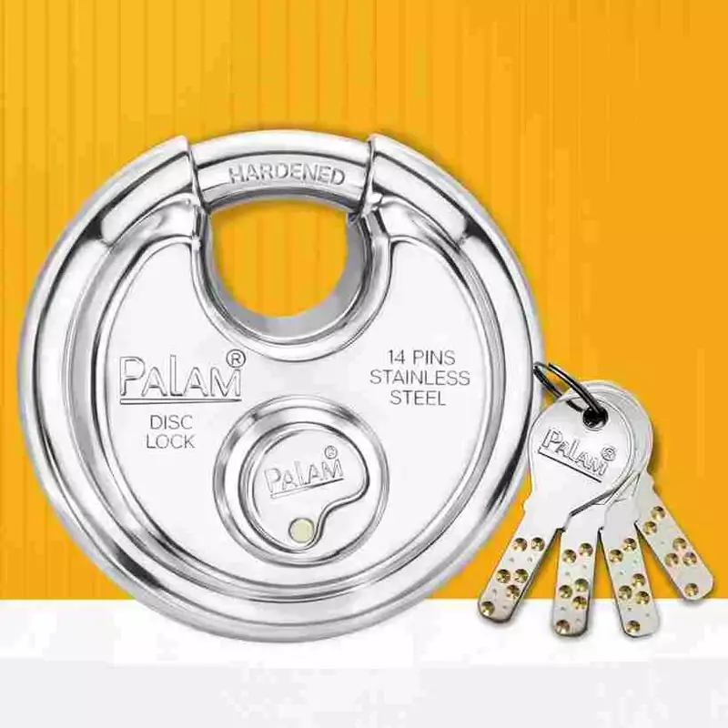 (2044) Palam Padlock Disc-SS 90mm