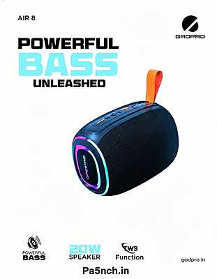 Gadpro Air-8 20W Portable Bluetooth Speaker