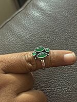 KASUMALLAI IN GOLD BEAD LAKSHMI IN RUBY PINK