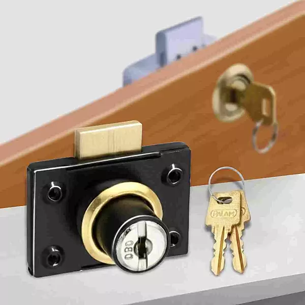 (5074) Palam M/P Lock - I40 (Brass Keys)