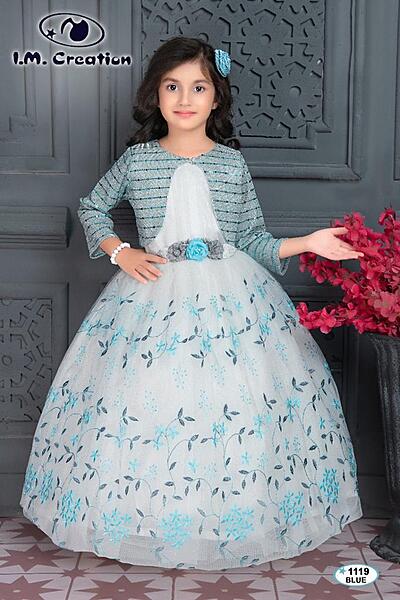 Embroidered Ball Gown