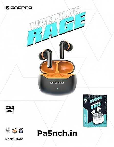 Gadpro Livepods Rage TWS Earbuds