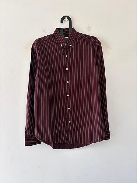 Imperial merlot stripes shirt