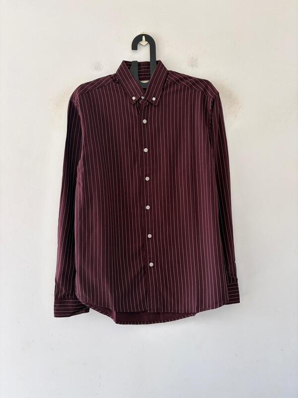Imperial merlot stripes shirt