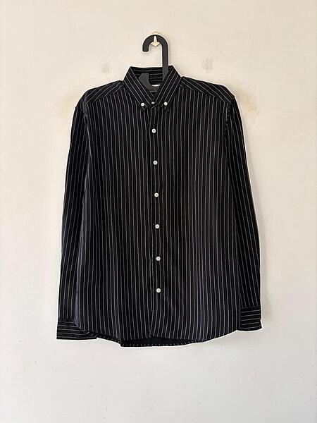Obsidian night stripes shirt
