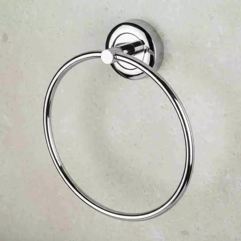 Decoy Wire Towel Ring Concealed Round Bcp