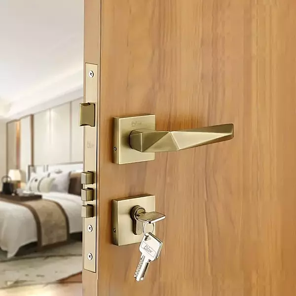 (3805) Palam Rose M/H Set Rose Diamond Antique (LB+Cyl 60mm)