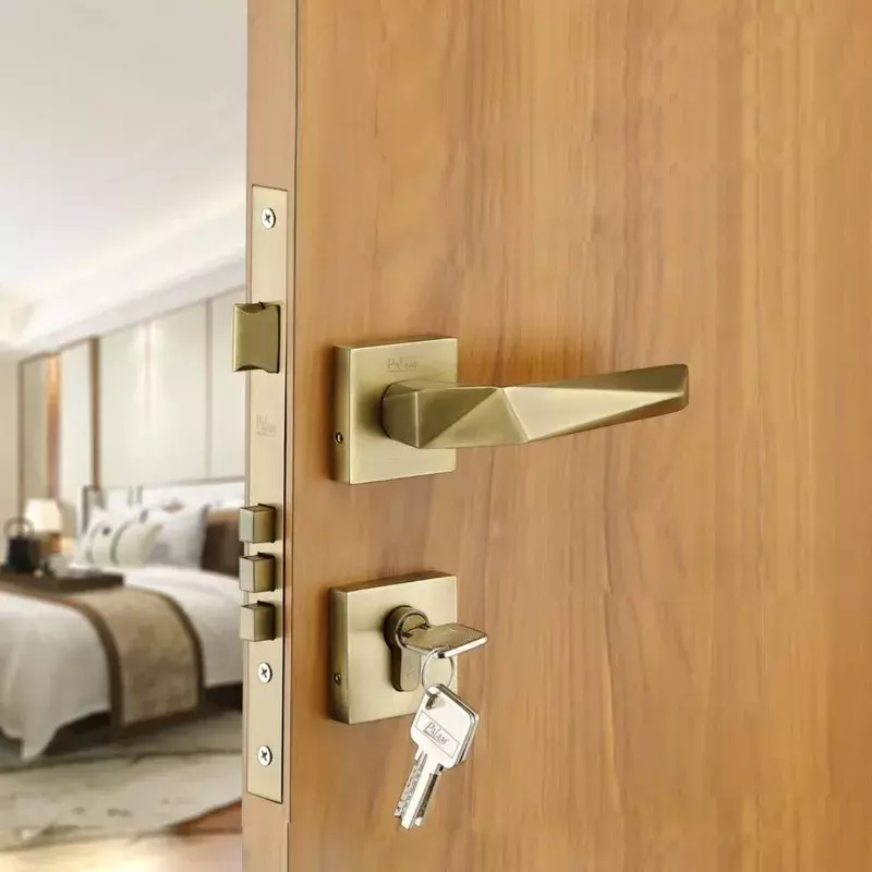 (3805) Palam Rose M/H Set Rose Diamond Antique (LB+Cyl 60mm)