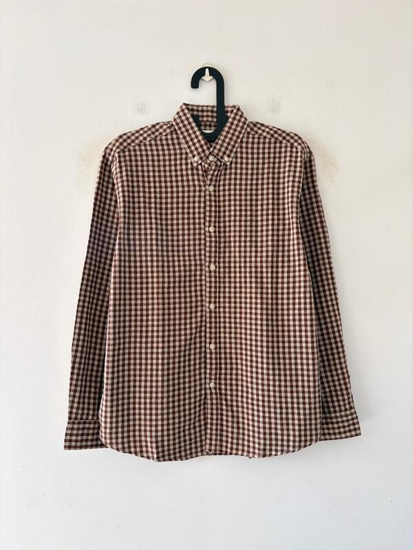 Rustwood micro check shirt