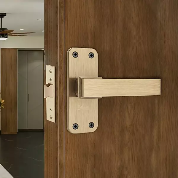 (3340) Palam Atto Baby Latch Set Antique SS