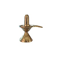 Brass Lord Shiva Ling Statue for Puja & Home Decor