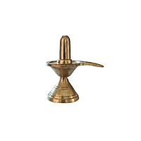 Brass Lord Shiva Ling Statue for Puja & Home Decor