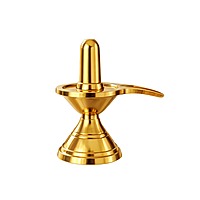 Brass Lord Shiva Ling Statue for Puja & Home Decor