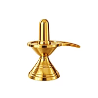 Brass Lord Shiva Ling Statue for Puja & Home Decor