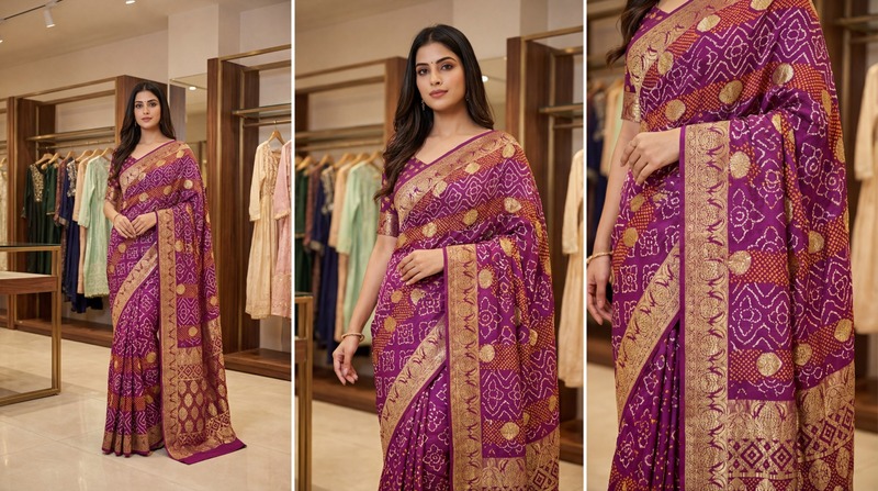 Kala Sanskruti Magenta Color Pure Banarasi Saree 6.5M Elegant Traditional Wear Graceful Pure Banarasi Saree Handcrafted Artistry for Woman