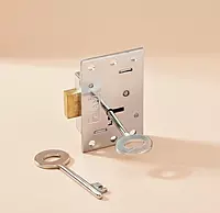 (5503) Palam Bhatia Lock Mini 4L Brass