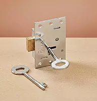 (5503) Palam Bhatia Lock Mini 4L Brass