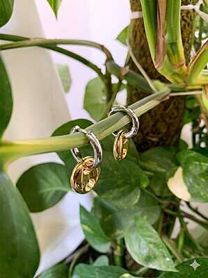 The Gilded Anchor Hoops