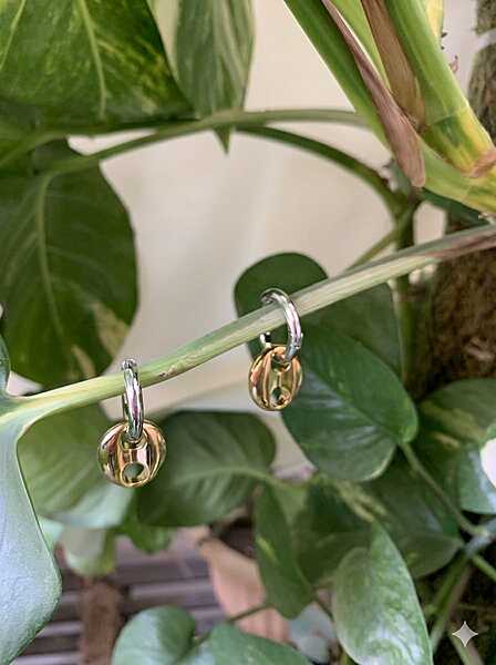 The Gilded Anchor Hoops