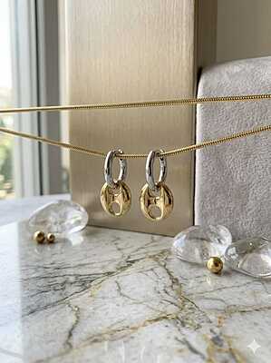 The Gilded Anchor Hoops