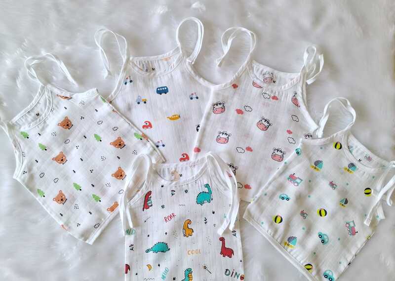 Muslin Jabla-Pack of 5 Combo - Knot