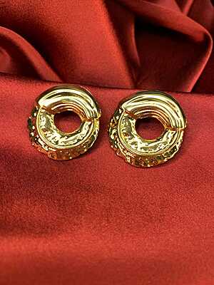 Timeless Gilded Halo Earrings Timeless Gilded Halo Earrings