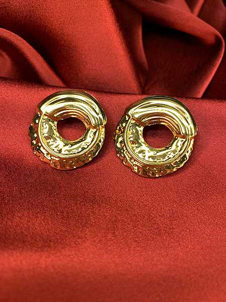 Timeless Gilded Halo Earrings Timeless Gilded Halo Earrings