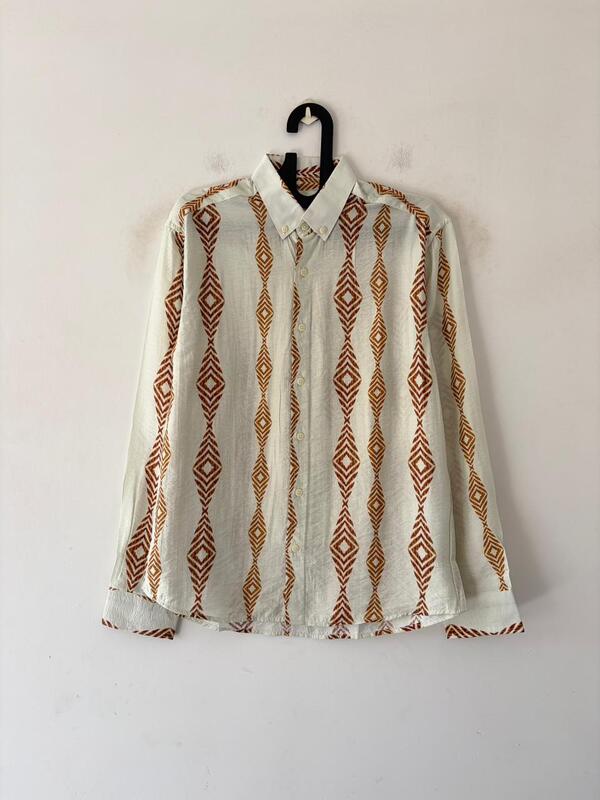 Amber terra printed shirt