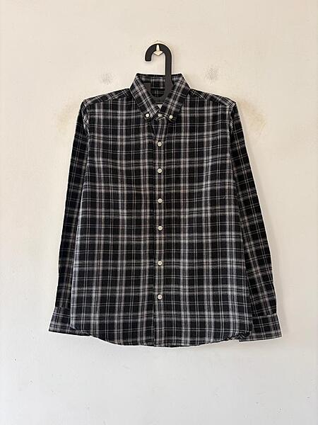 Onyx black & silver flannels