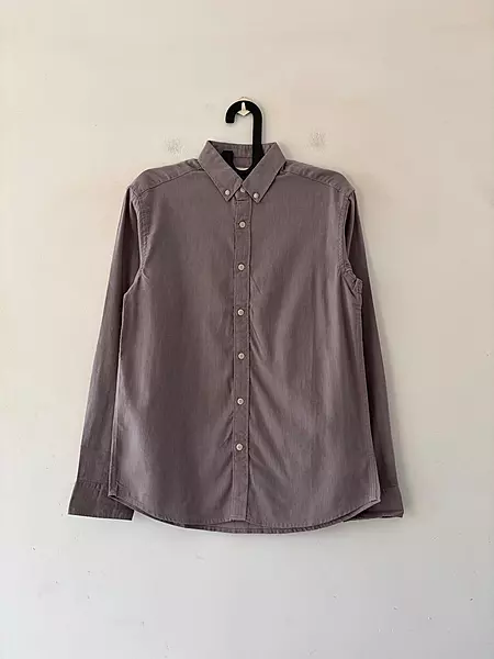 Dusty ash linen shirt
