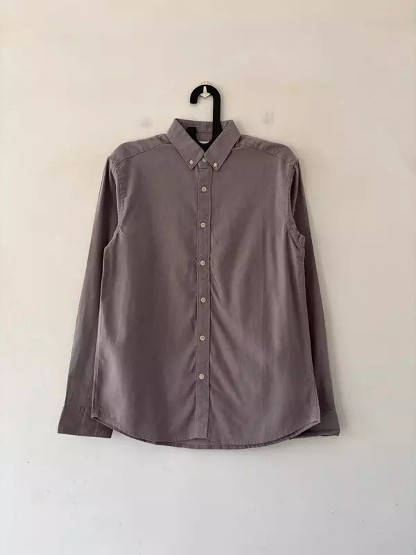 Dusty ash linen shirt