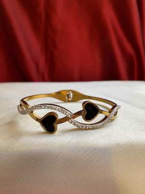 Midnight Hearts Infinity Bangle Midnight Hearts Infinity Bangle